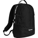 Supreme 18ss backpack 黒