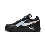 NIKE OFF-WHITE AIR FORCE 1 LOW THE 10 BLACK
