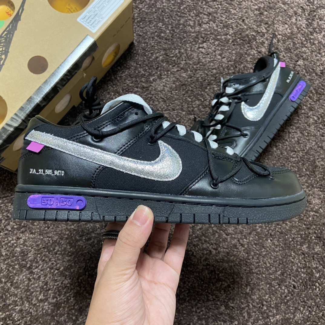 NIKE OFF WHITE DUNK THE50-50