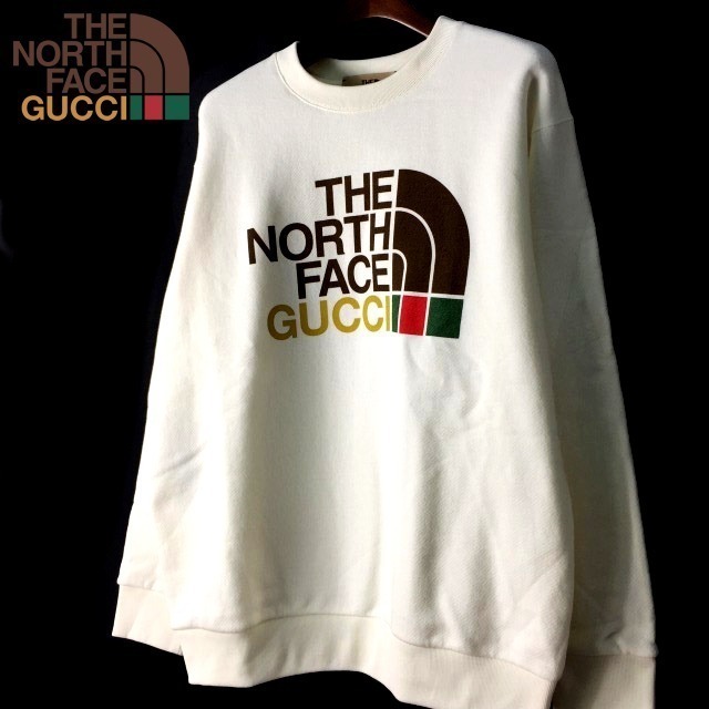 Gucci The North Face コラボスウェット オフホワイト