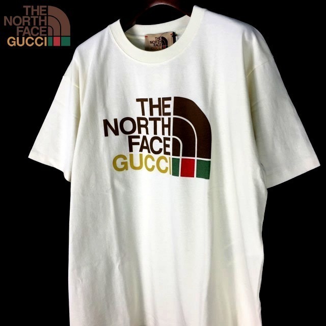 Gucci The North Face コラボTシャツ オフホワイト