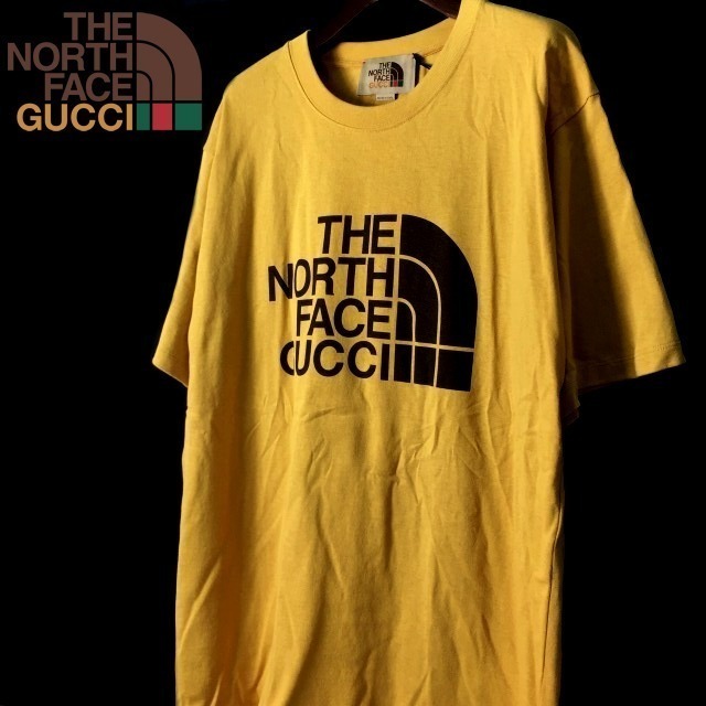 Gucci The North Face コラボTシャツ イエロー