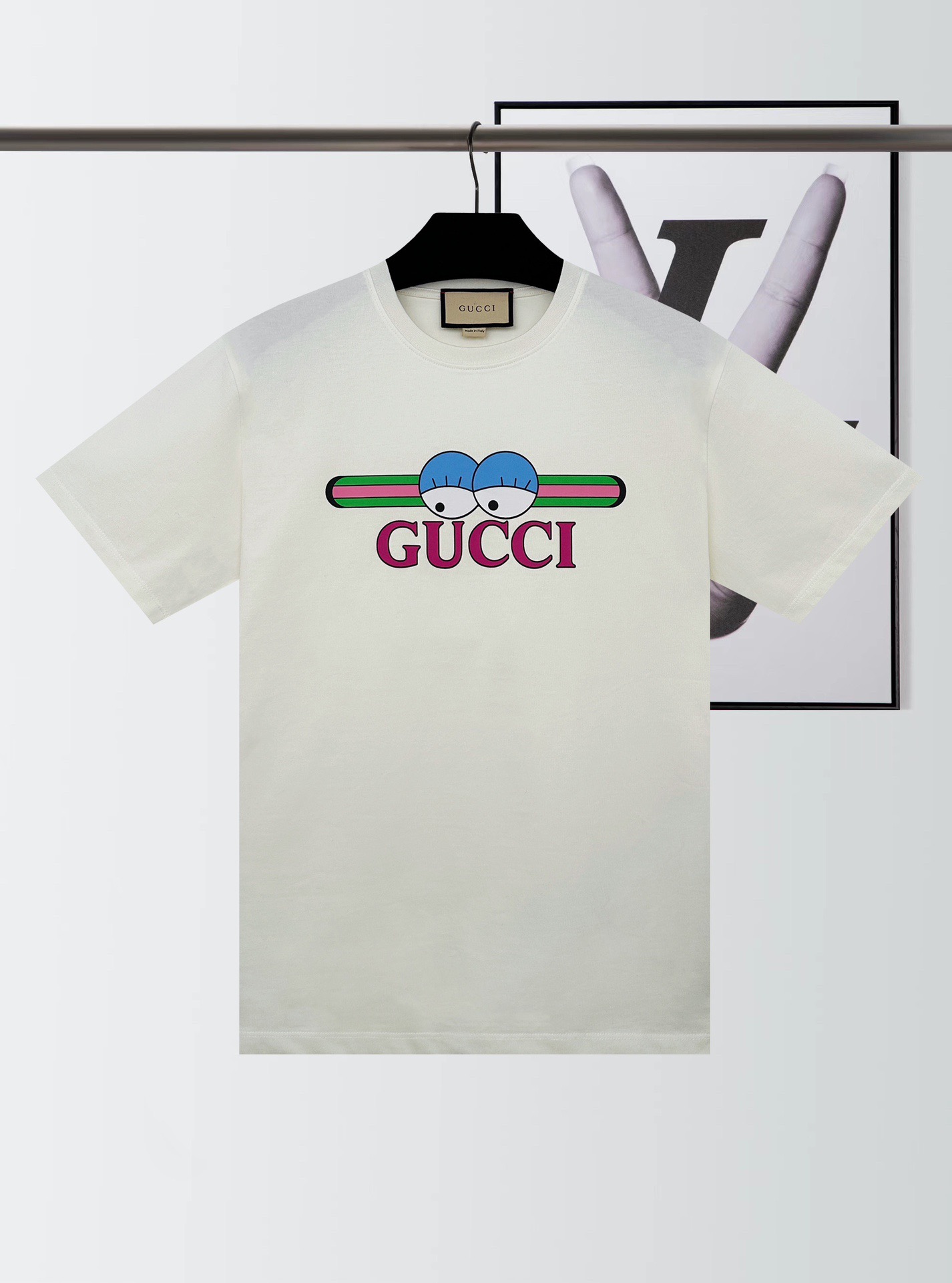 Gucci EYE プリント Tシャツ